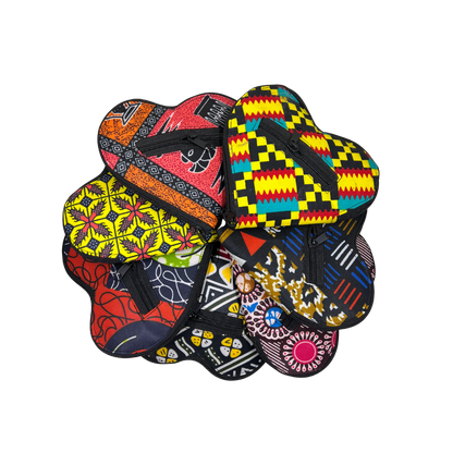 Rwandan Heart Pouch Tote Bag